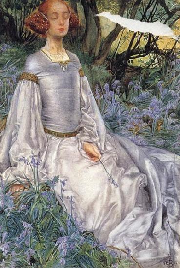 In the Springtime, Eleanor Fortescue-Brickdale,RWS